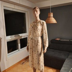VINTAGE PARIS DEVERNOIS SIZE 14 DRESS